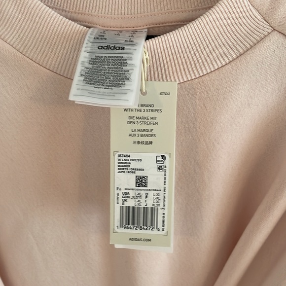 Adidas sweater dress with side ties - Picture 2 of 4